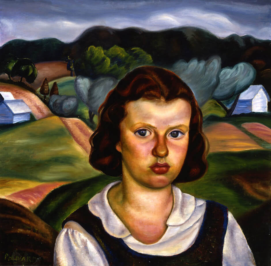 prudence heward: Prudence Heward, Farmer’s Daughter, 1938, WAG-Qaumajuq, Winnipeg, Canada. Art Canada Institute.
